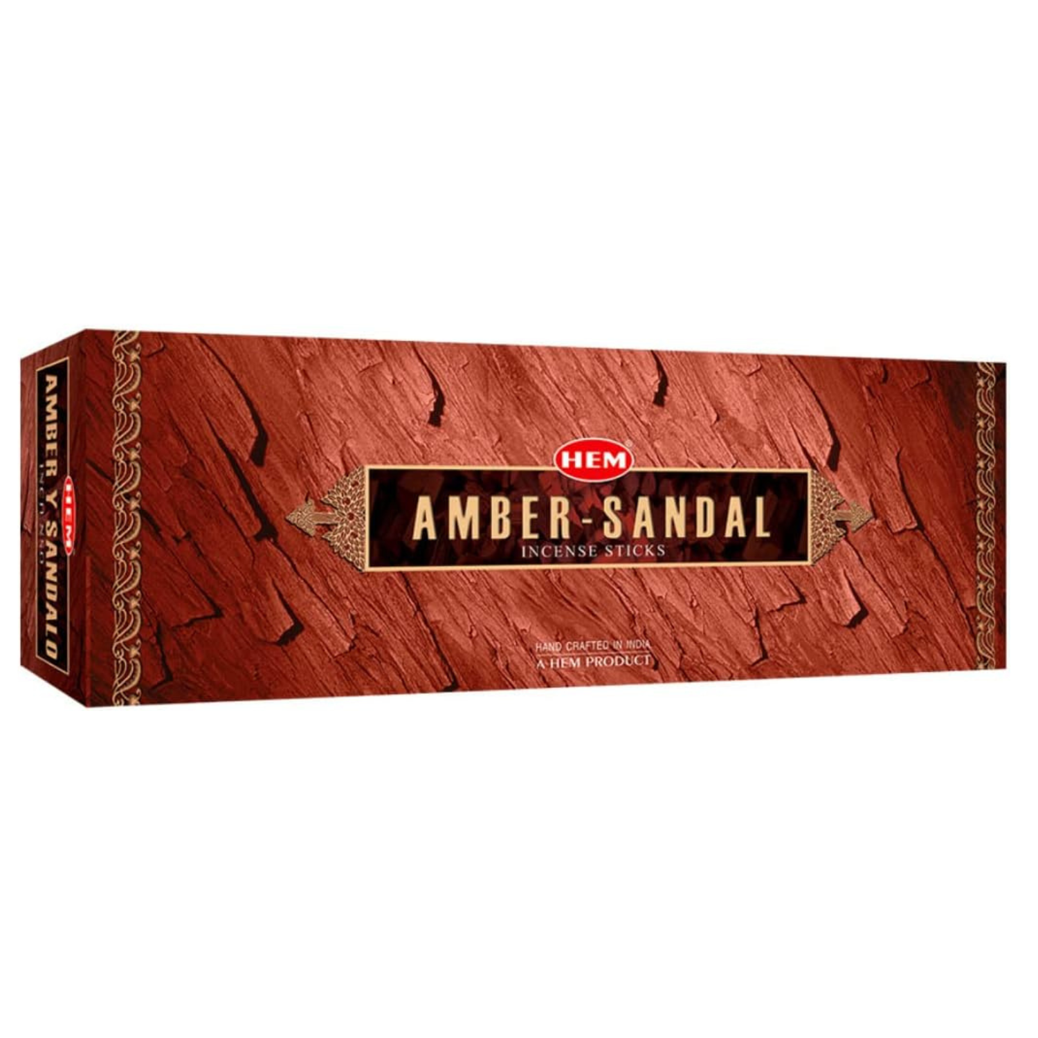 Amber - Box of Six 20 Gram Tubes - HEM Incense