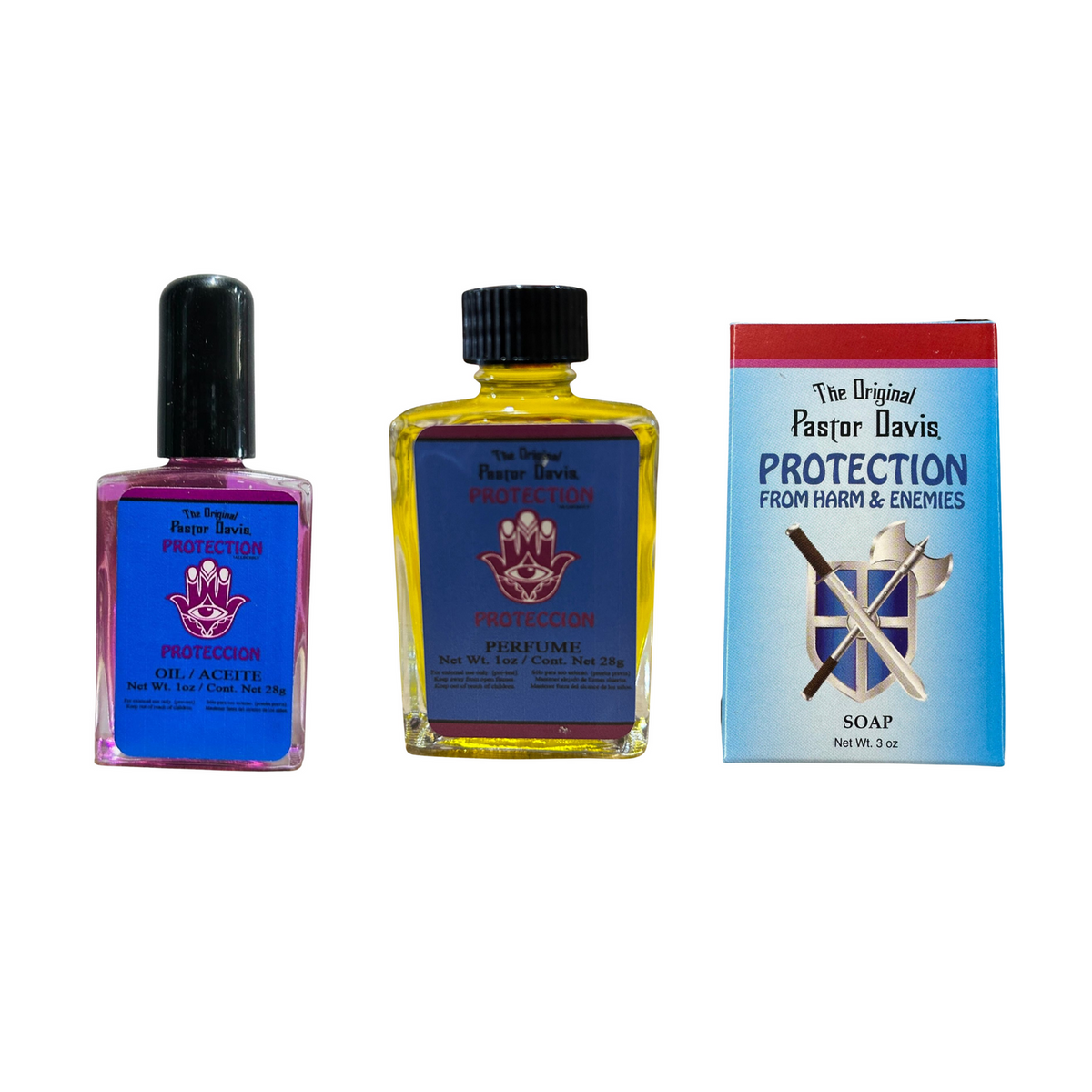 Pastor Davis Protection From Harm & Enemies Spiritual Kit – New Age Guru