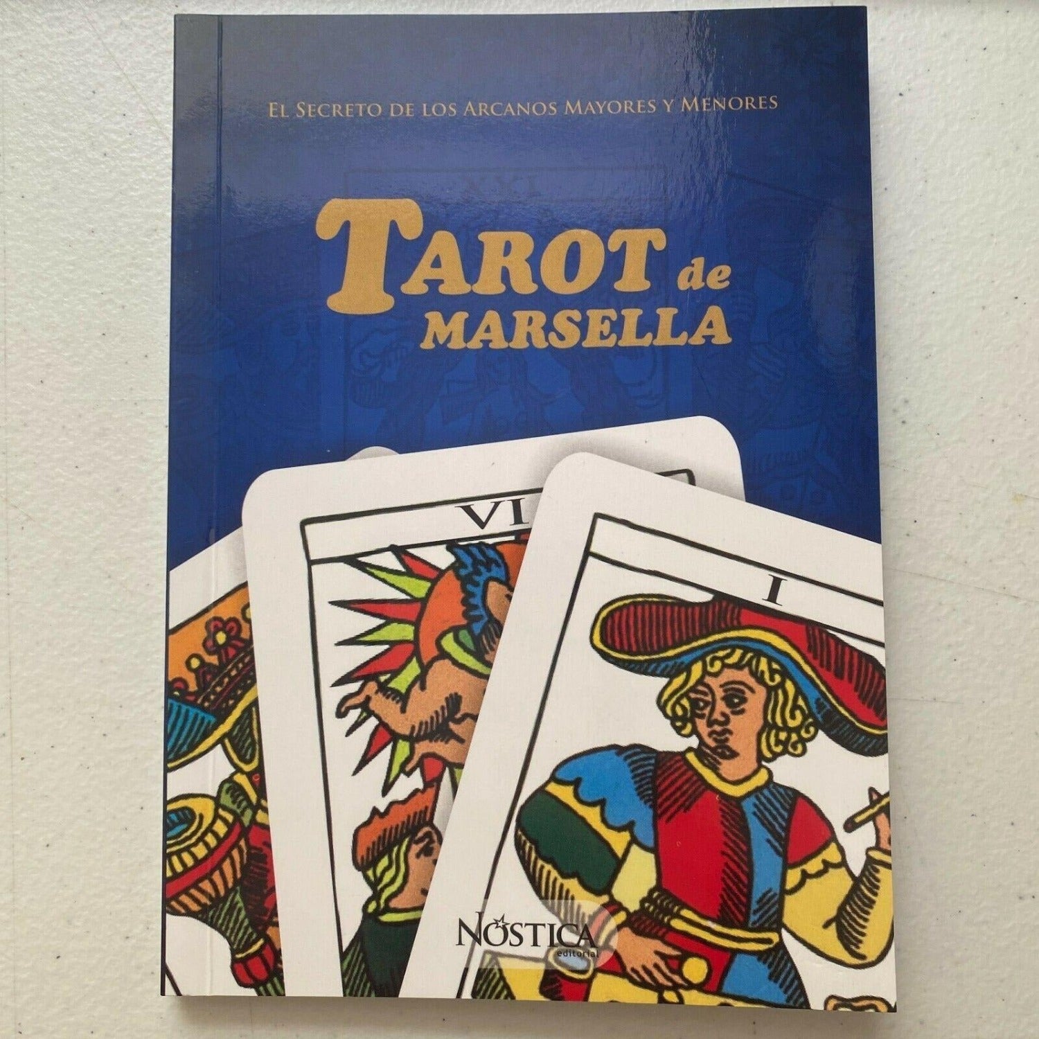 Tarot de Marsella el Secreto de los Arcanos Mayores y Menores Libro y 78 Cartas