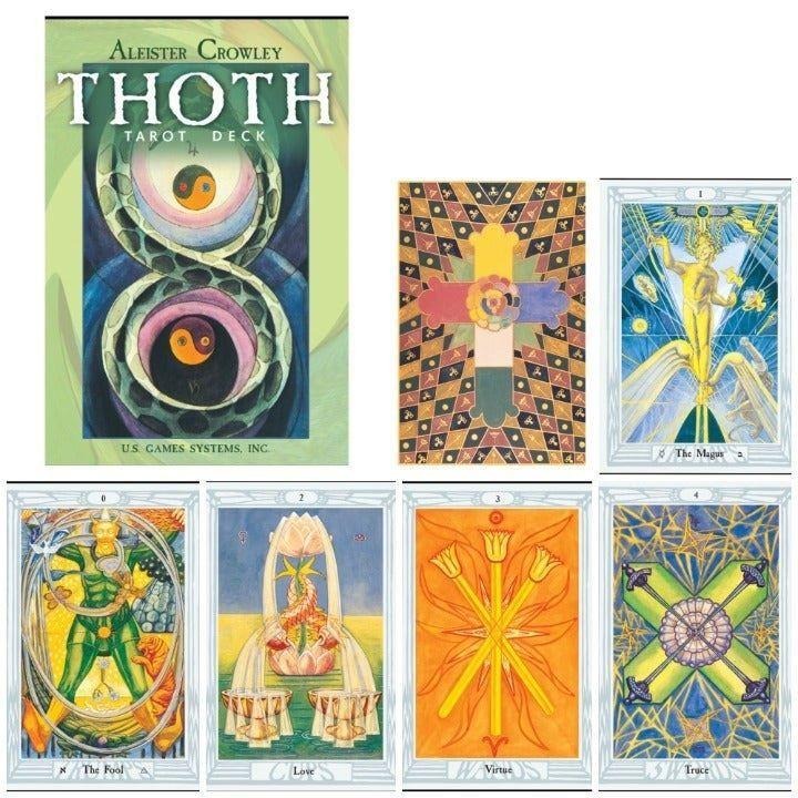 Crowley Thoth Tarot Deck Large Sealed