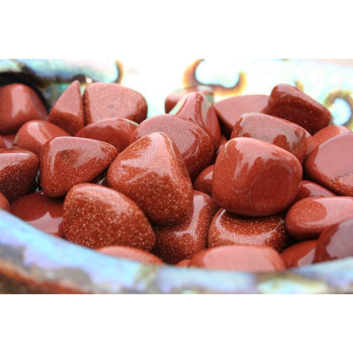 Goldstone Tumbled Stone