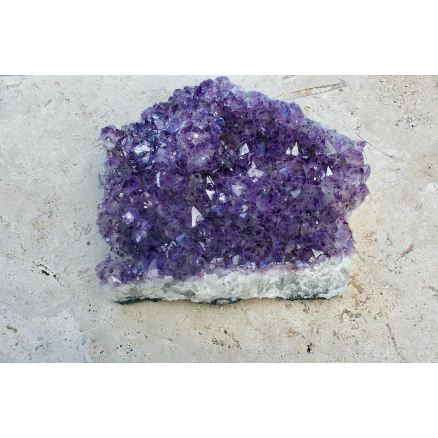 Extra Large Uruguayan Deep Purple Amethyst Cluster
