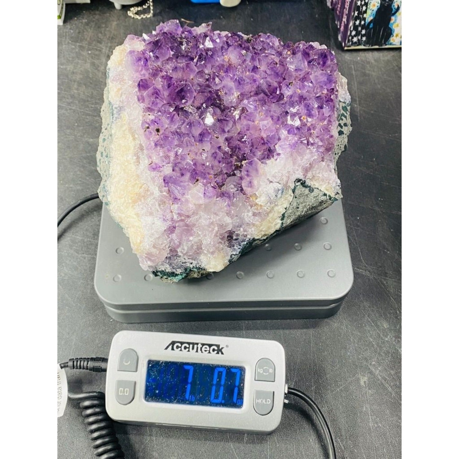 Extra Large Uruguayan Deep Purple Amethyst Cluster