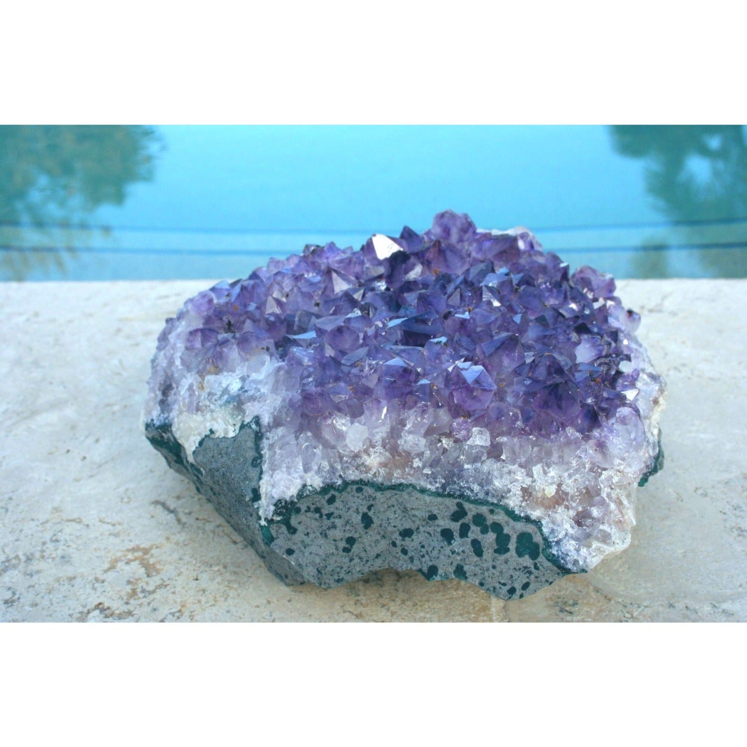 Extra Large Uruguayan Deep Purple Amethyst Cluster