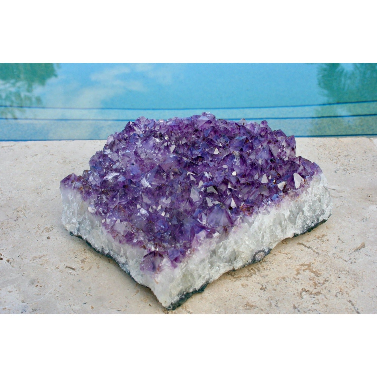 Extra Large Uruguayan Deep Purple Amethyst Cluster