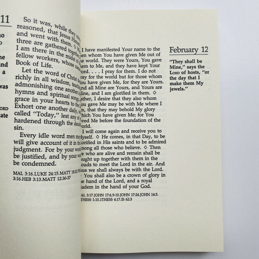 Daily Light : New King James Version by Thomas Nelson Publishers