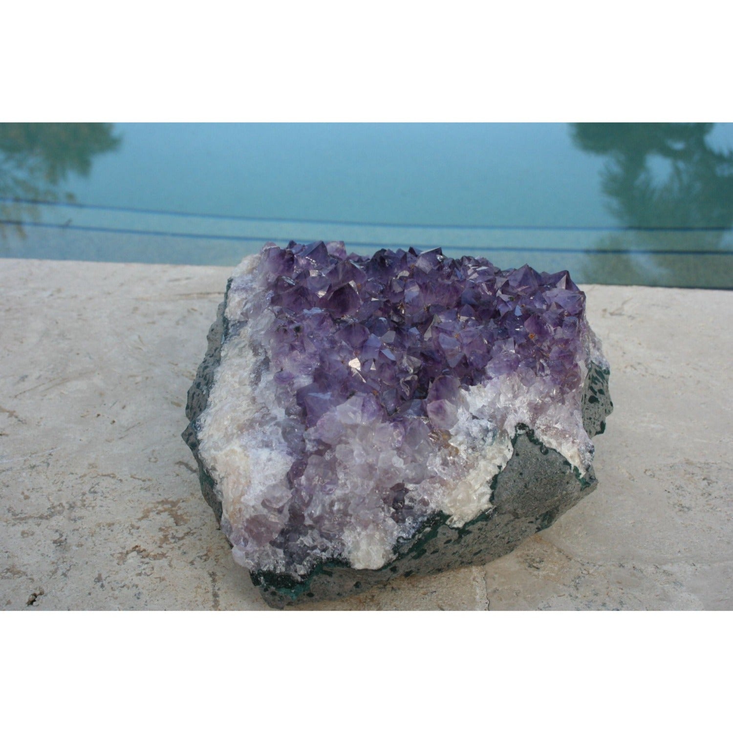 Extra Large Uruguayan Deep Purple Amethyst Cluster