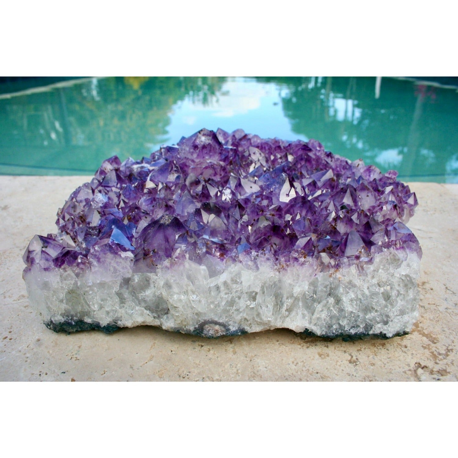 Extra Large Uruguayan Deep Purple Amethyst Cluster