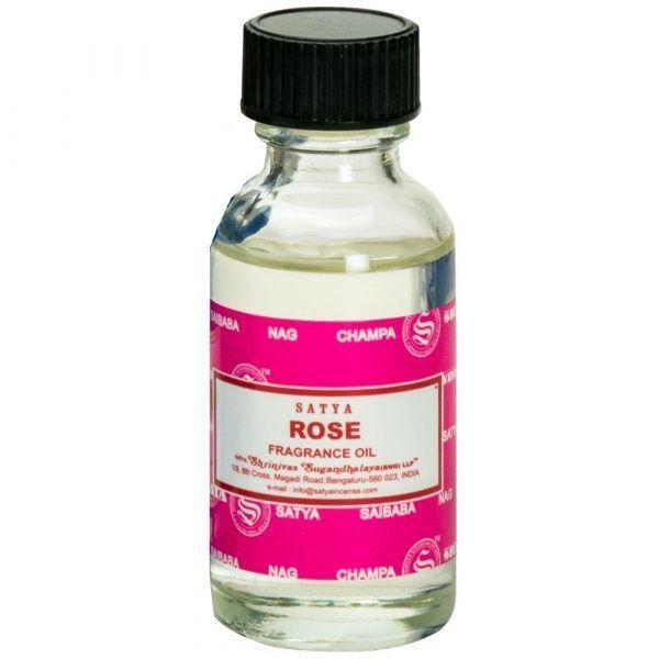 Satya Rose Fragrance Oil Therapeutic Aromatherapy