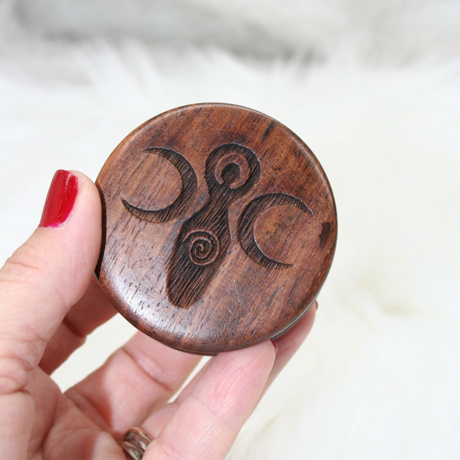 Herb Grinder Goddess of Earth