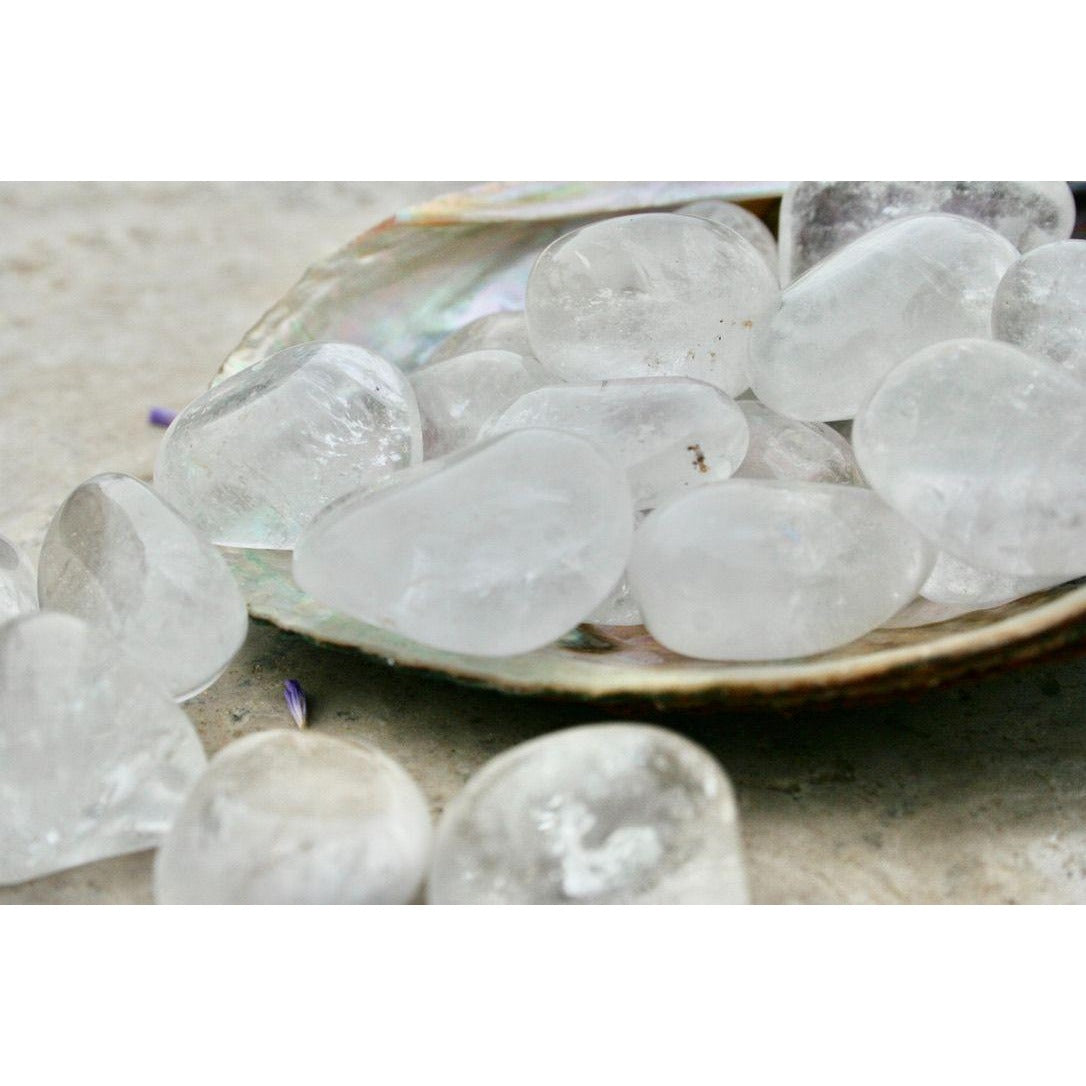 Tumbled Stones Clear Quartz