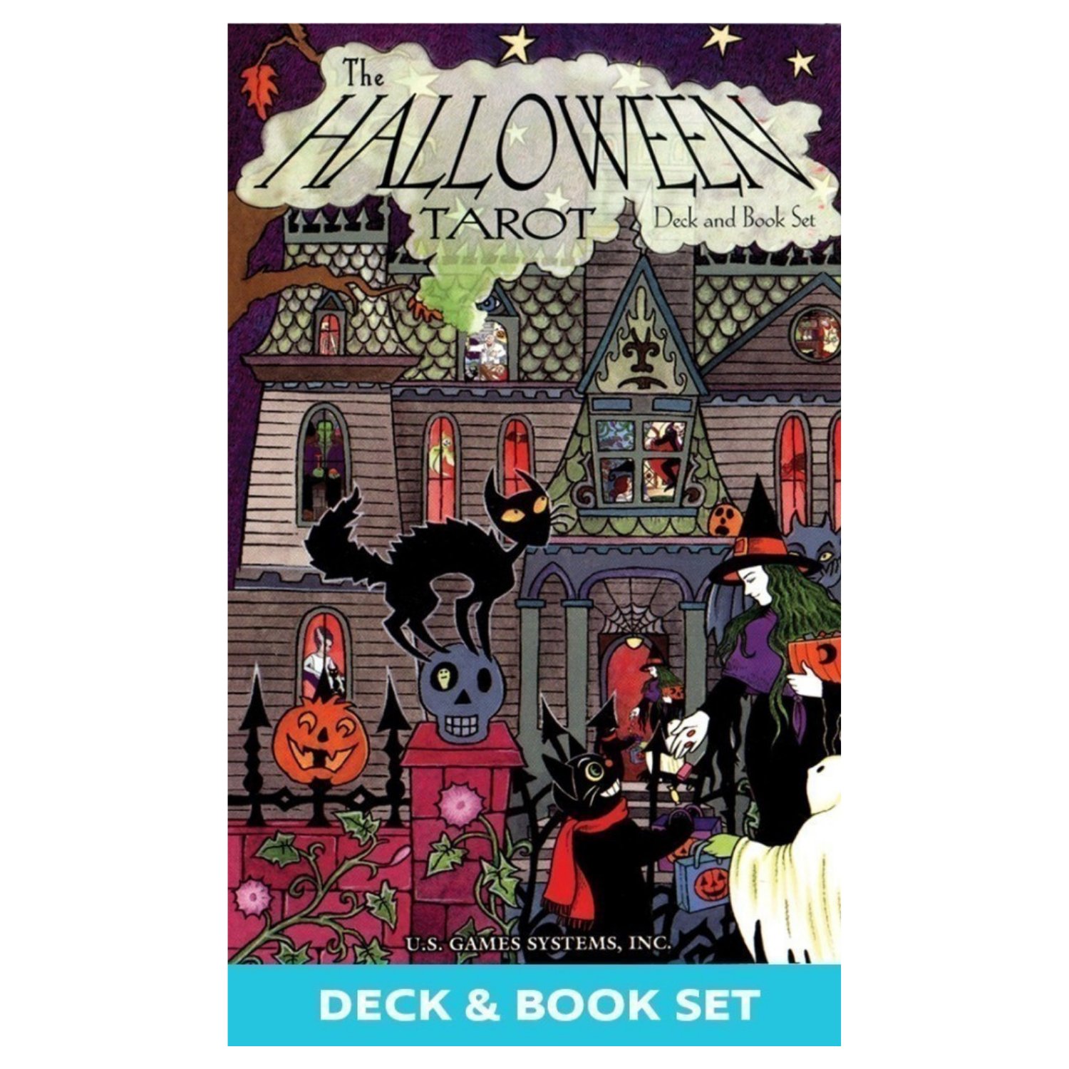 Halloween Tarot Deck Book Set