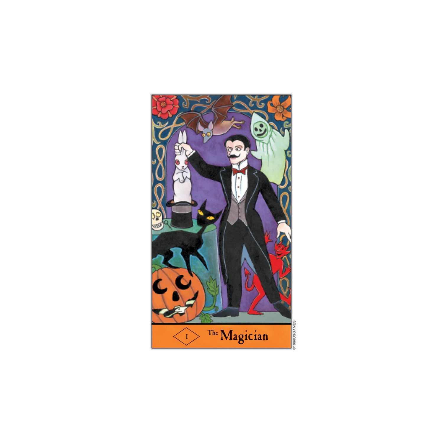 Halloween Tarot in Tin
