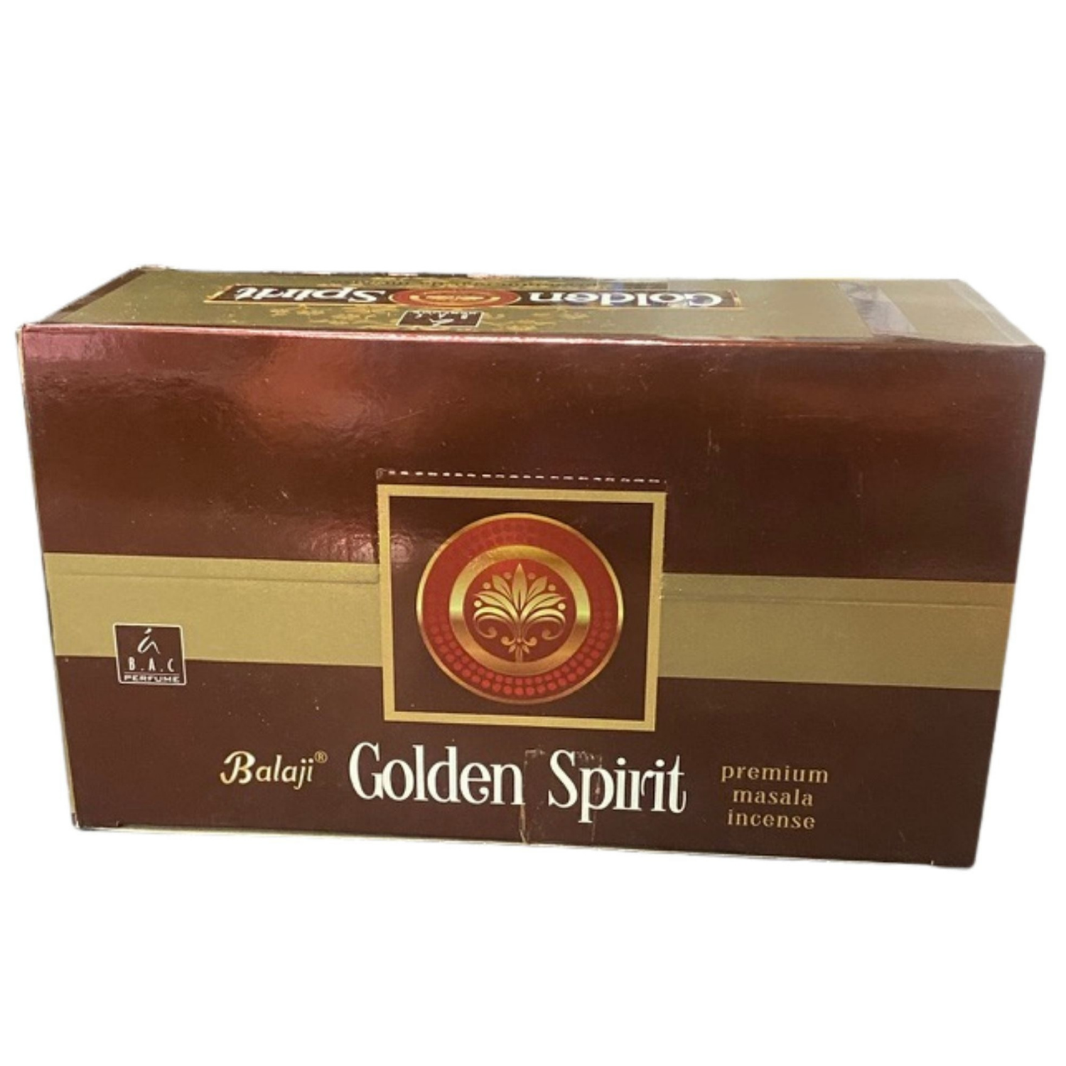 Incense Sticks Balaji Golden Spirit Premium Masala Incense/ Joss Sticks/ Agarbatti (12 pack of 15g each)