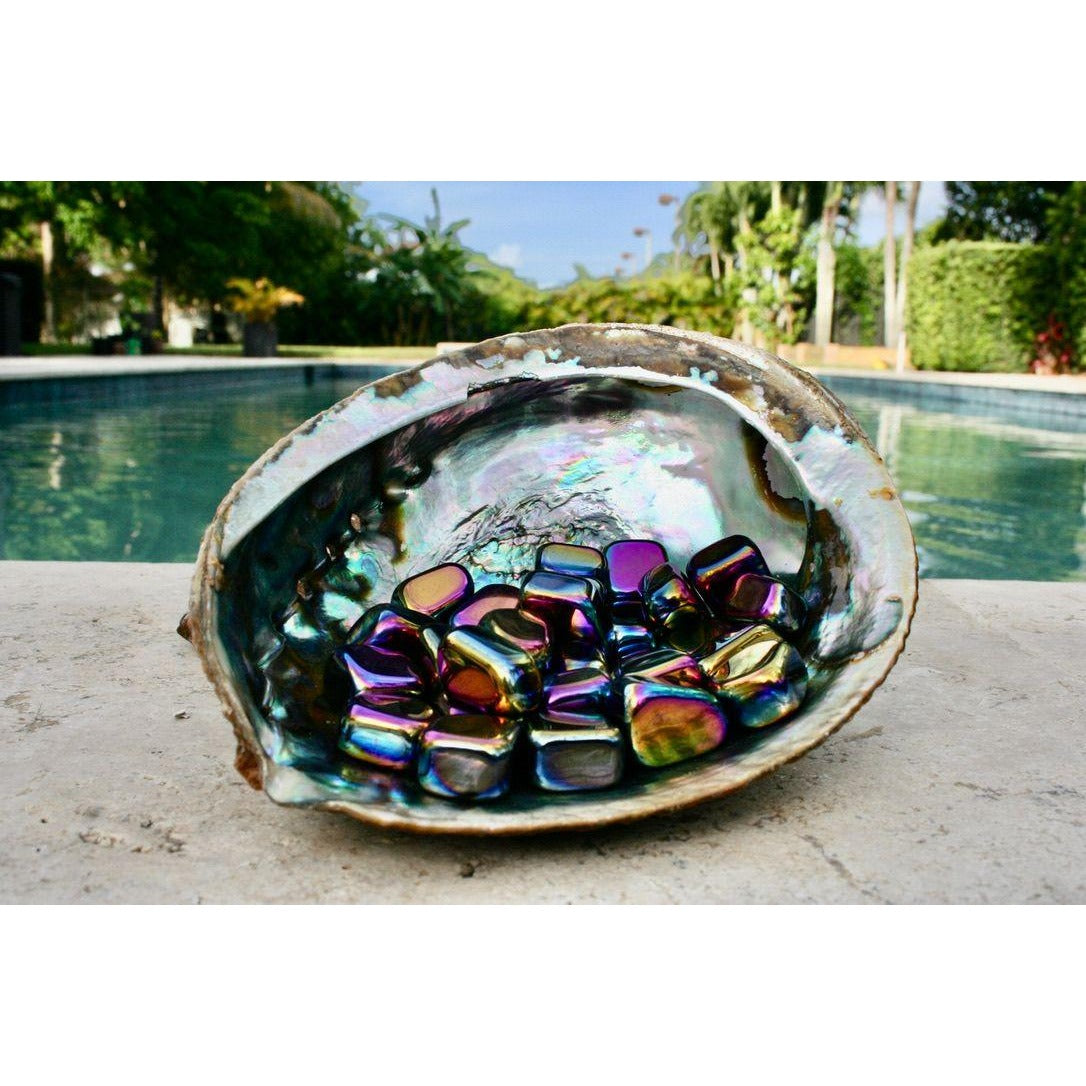 Rainbow Hematite Tumbled Stones
