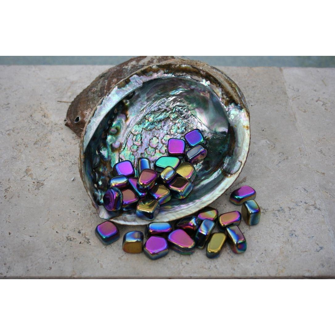 Rainbow Hematite Tumbled Stones