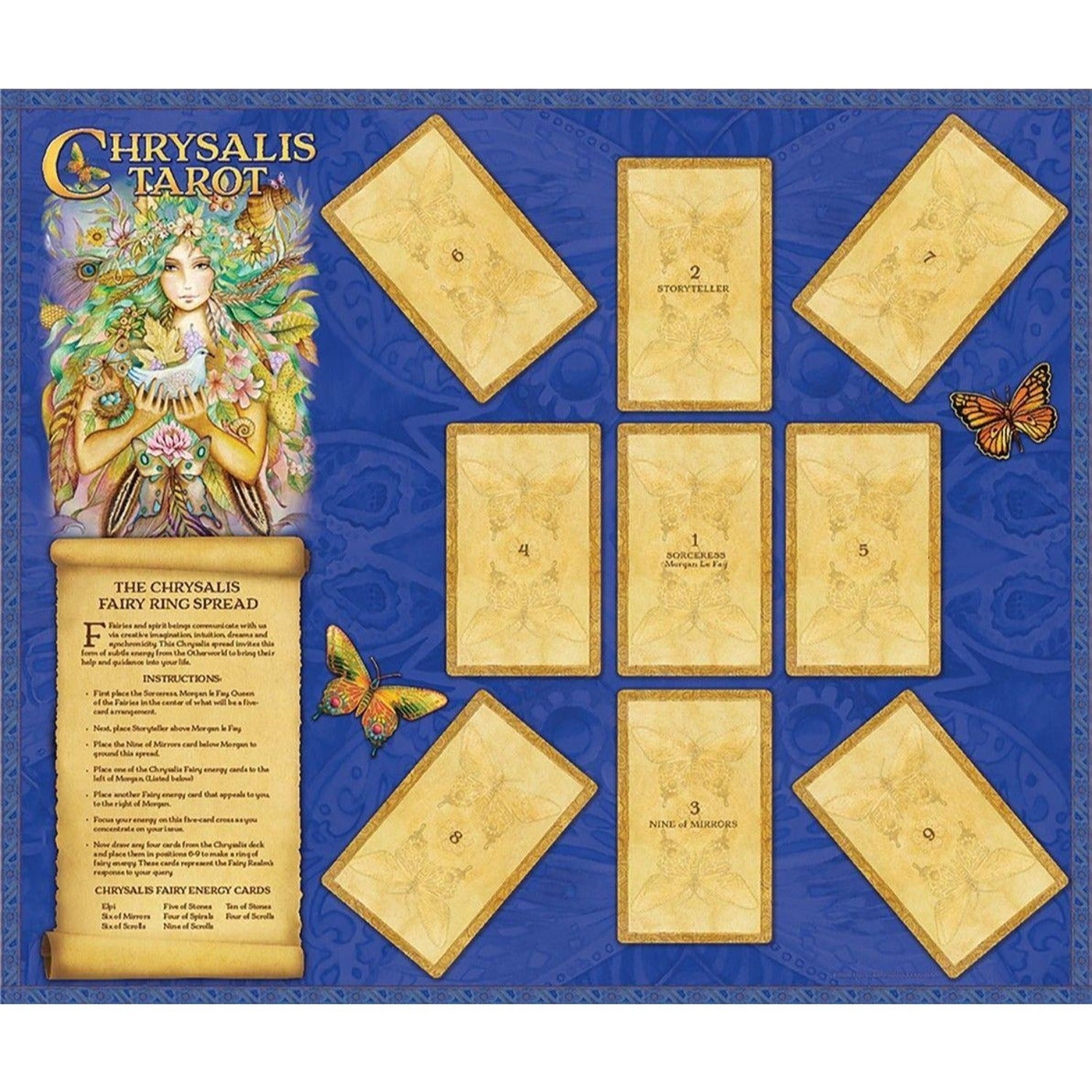 Chrysalis Tarot Deck and Book Set