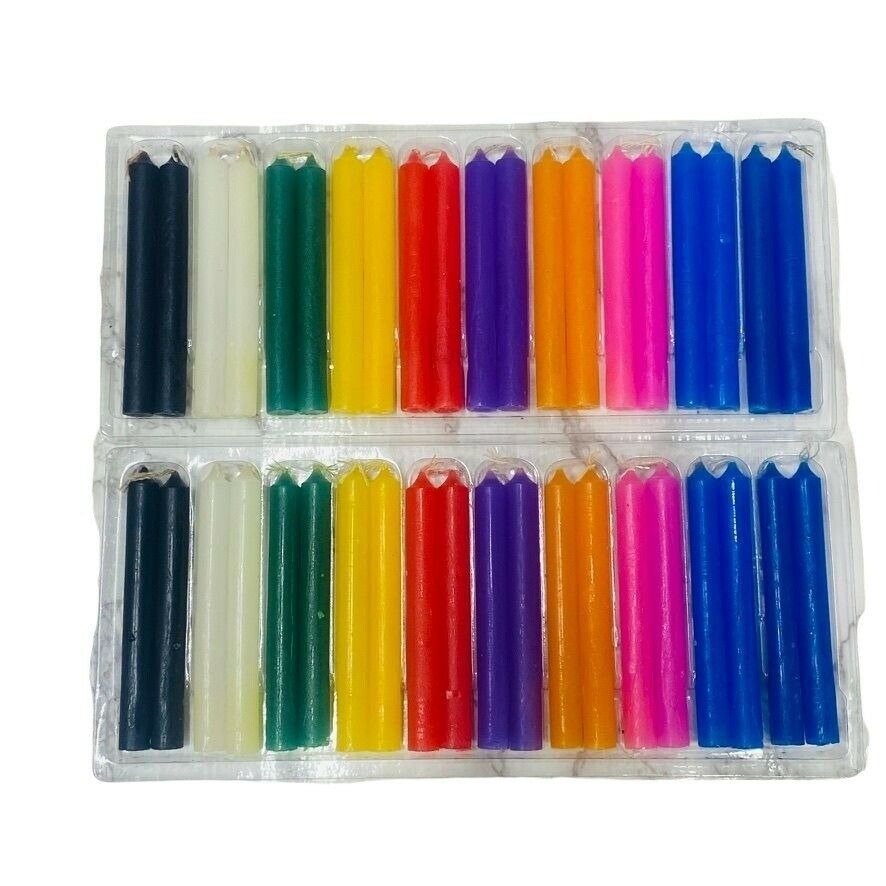 Govinda 4" In Mini Ritual Chime Spell Candles  Pkg of 40