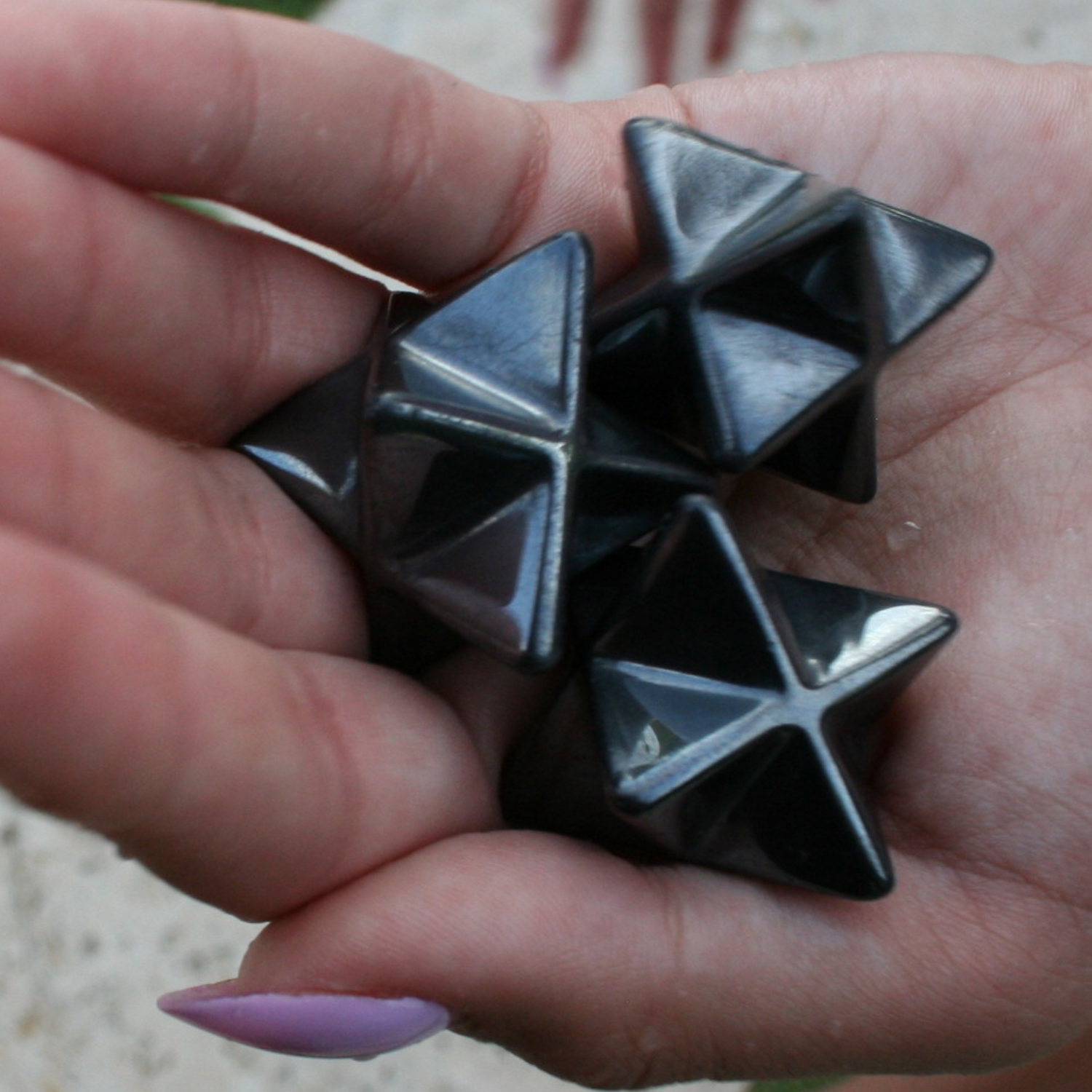 Hematite Mercakaba Crystal