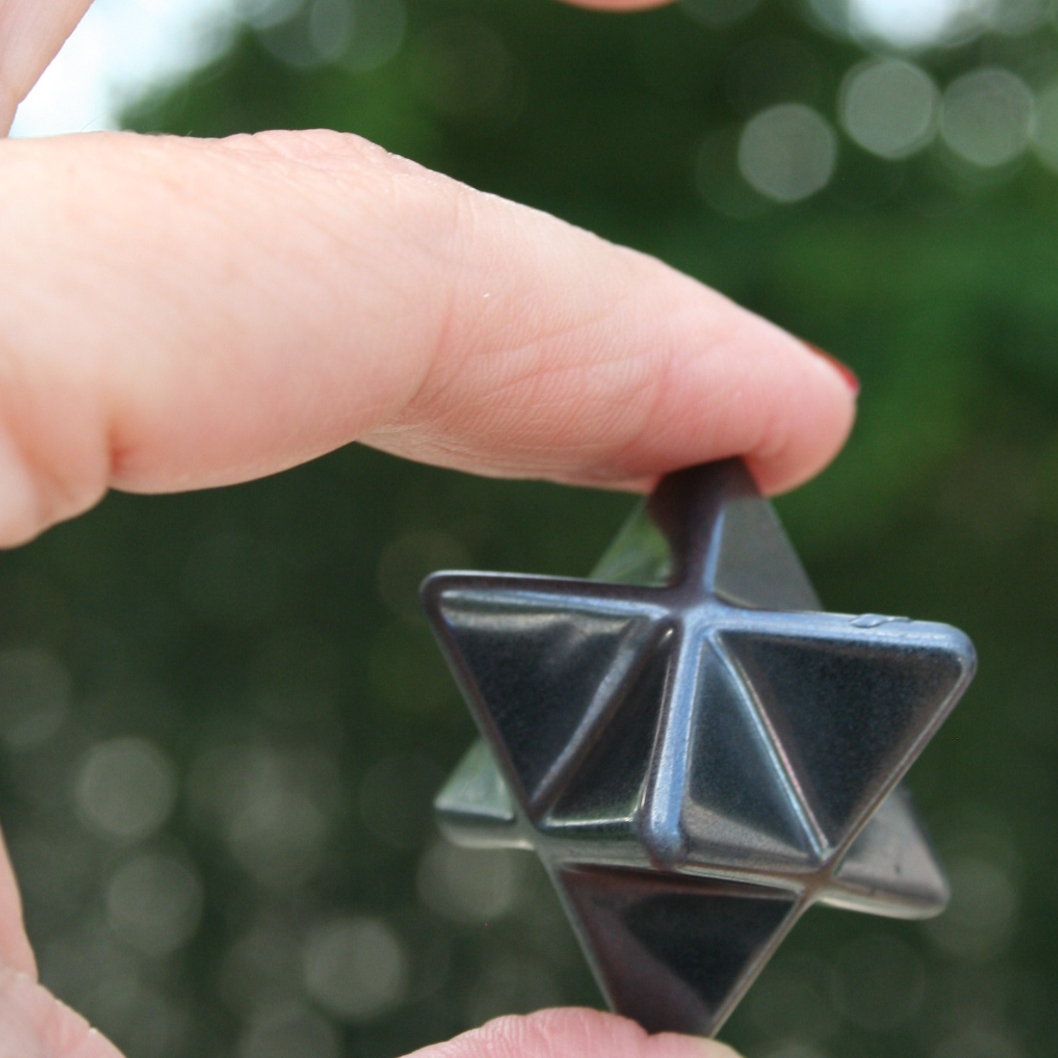 Hematite Mercakaba Crystal
