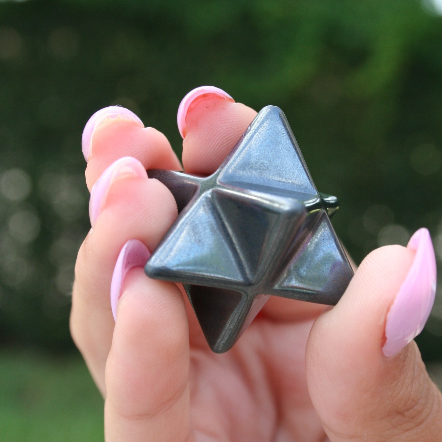 Hematite Mercakaba Crystal
