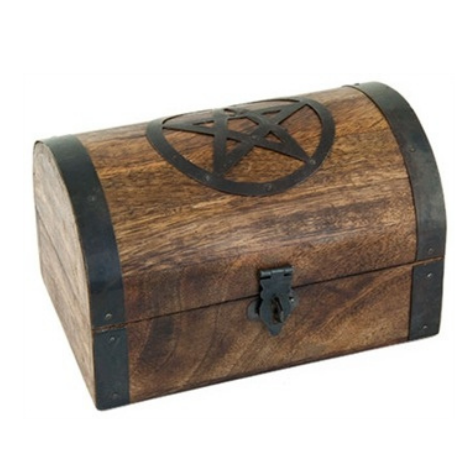 Pentacle Wooden Chest