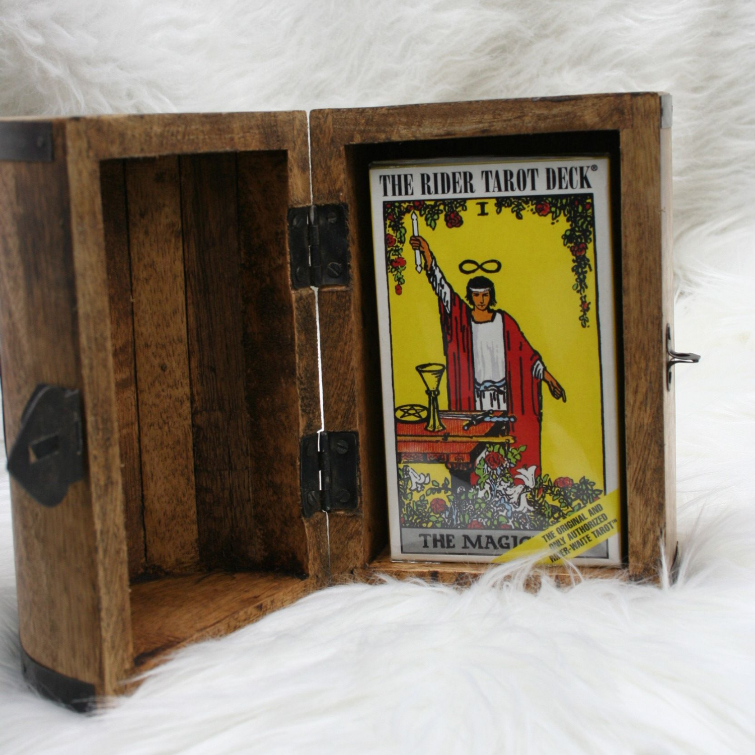 Pentacle Wooden Chest