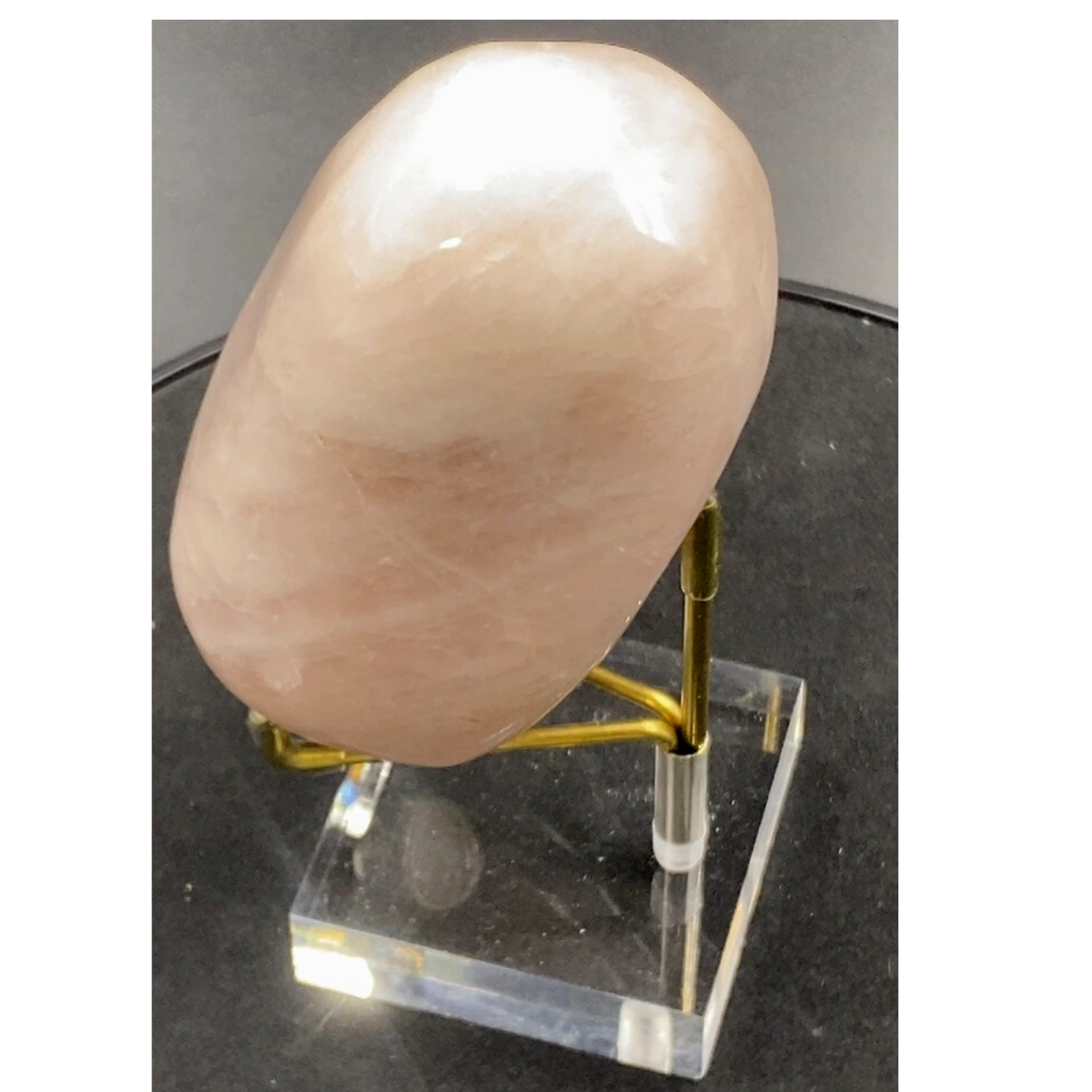 Rose Quartz Large Palm Stone