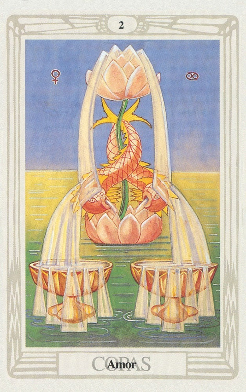 Spanish Crowley Thoth Tarot Deck Small