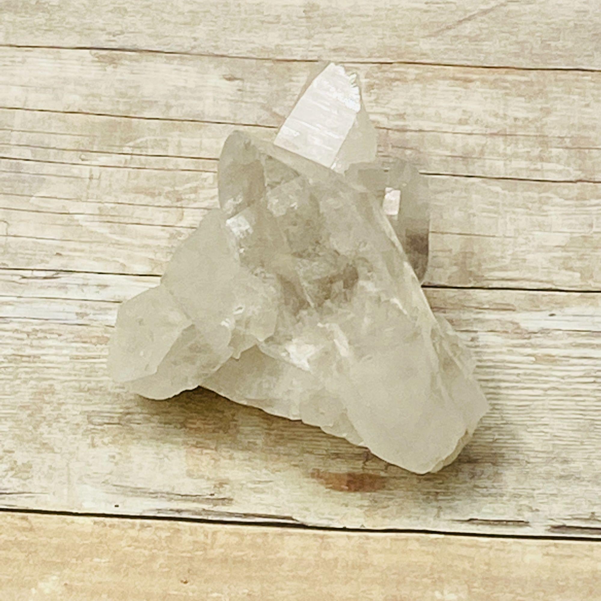 Clear Quartz Clusters Flat