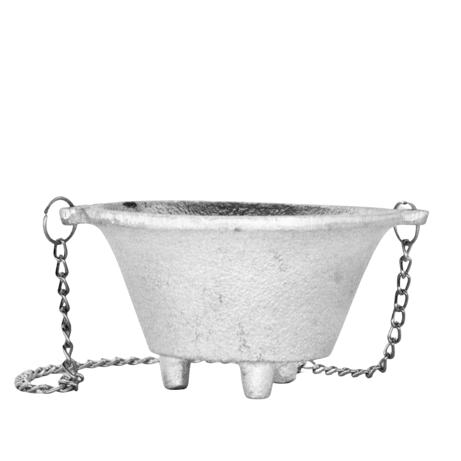 Wicca Aluminum Cauldron Charcoal