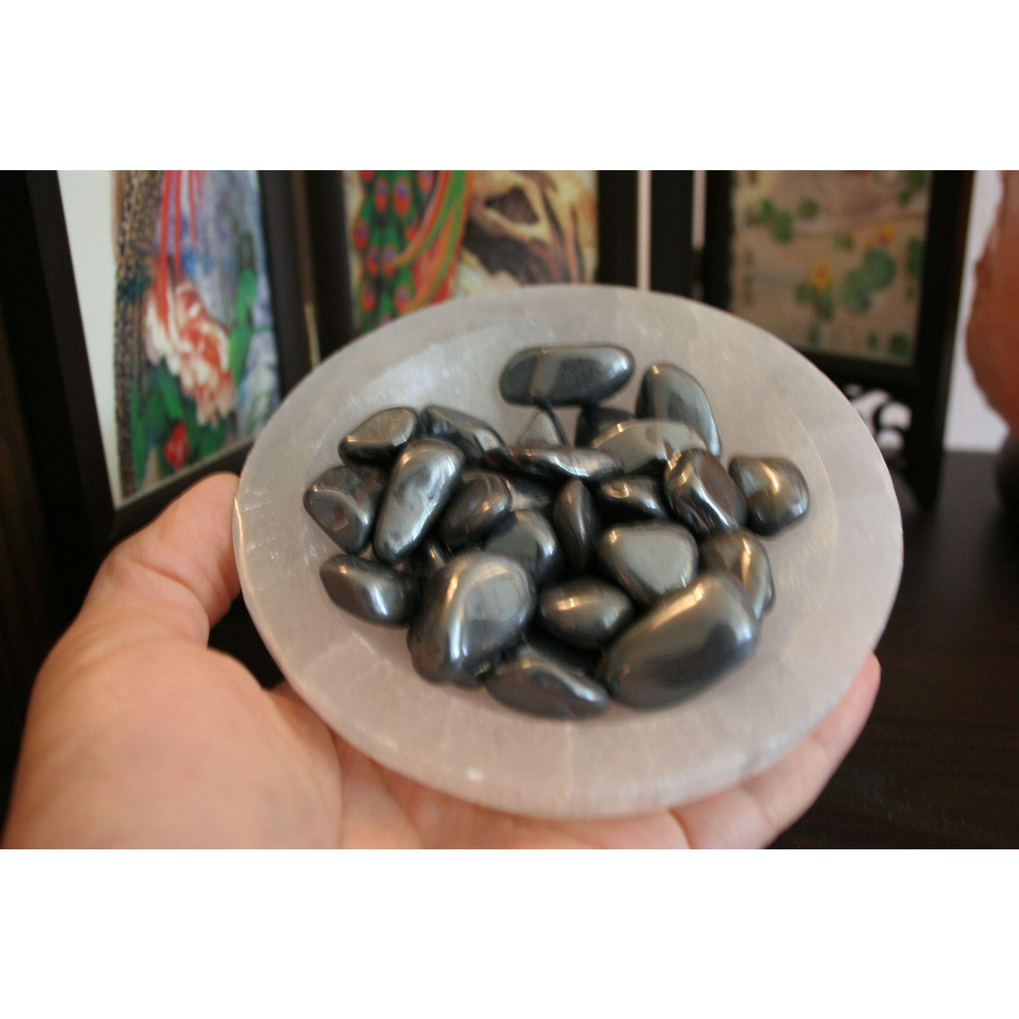 Tumbled Stones Hematite 4 oz