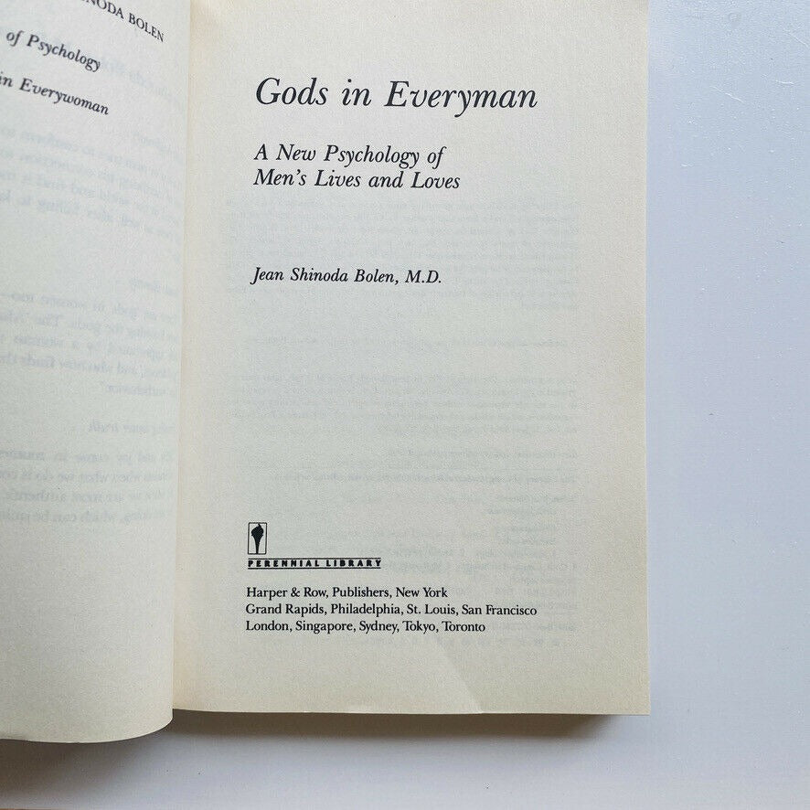 Gods in Everyman: Archetypes That Shape Mens Lives by Jean Shinoda Bolen
