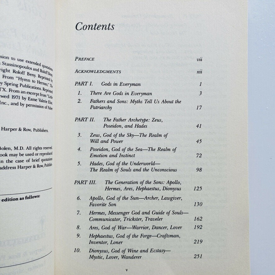 Gods in Everyman: Archetypes That Shape Mens Lives by Jean Shinoda Bolen
