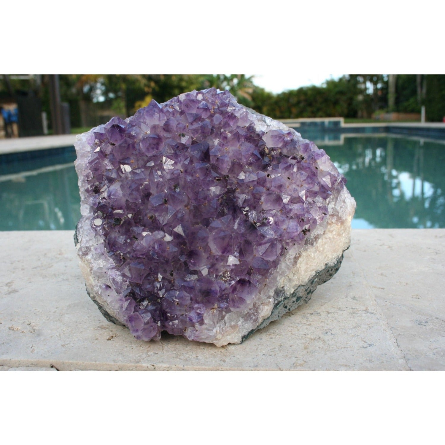 Extra Large Uruguayan Deep Purple Amethyst Cluster