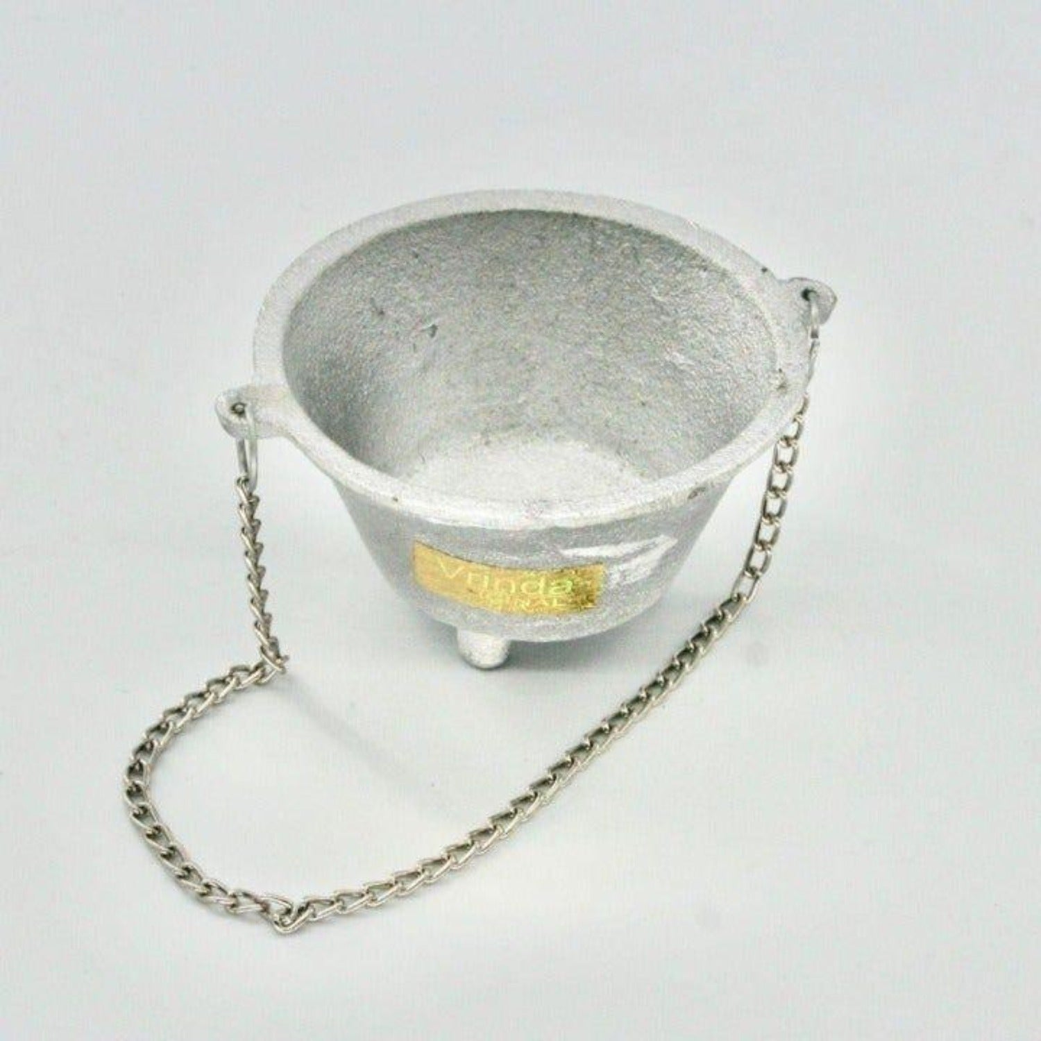 Wicca Aluminum Cauldron Charcoal