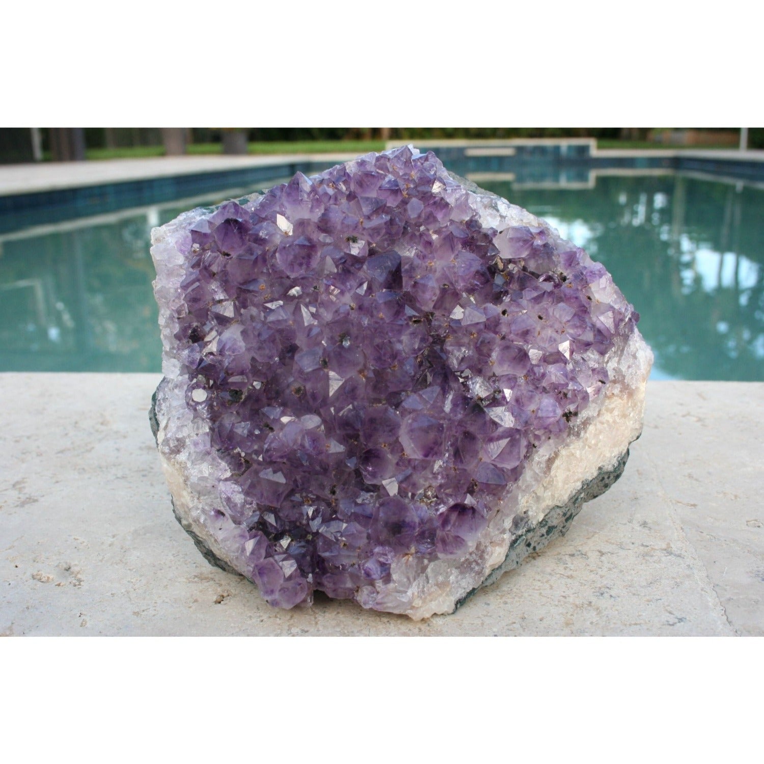 Extra Large Uruguayan Deep Purple Amethyst Cluster