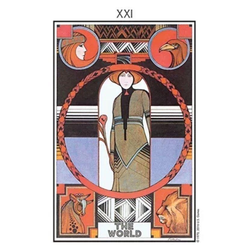 Aquarian Tarot in a Tin