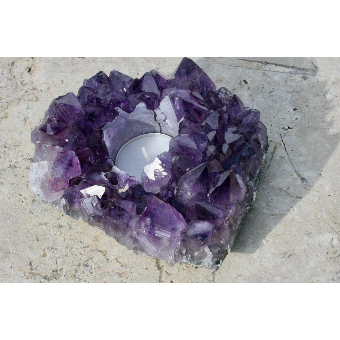 Amethyst Tealight Holder/Lamp